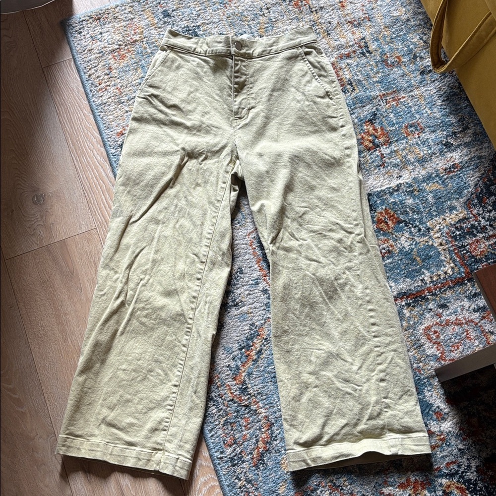 OAK + FORT Green Jeans